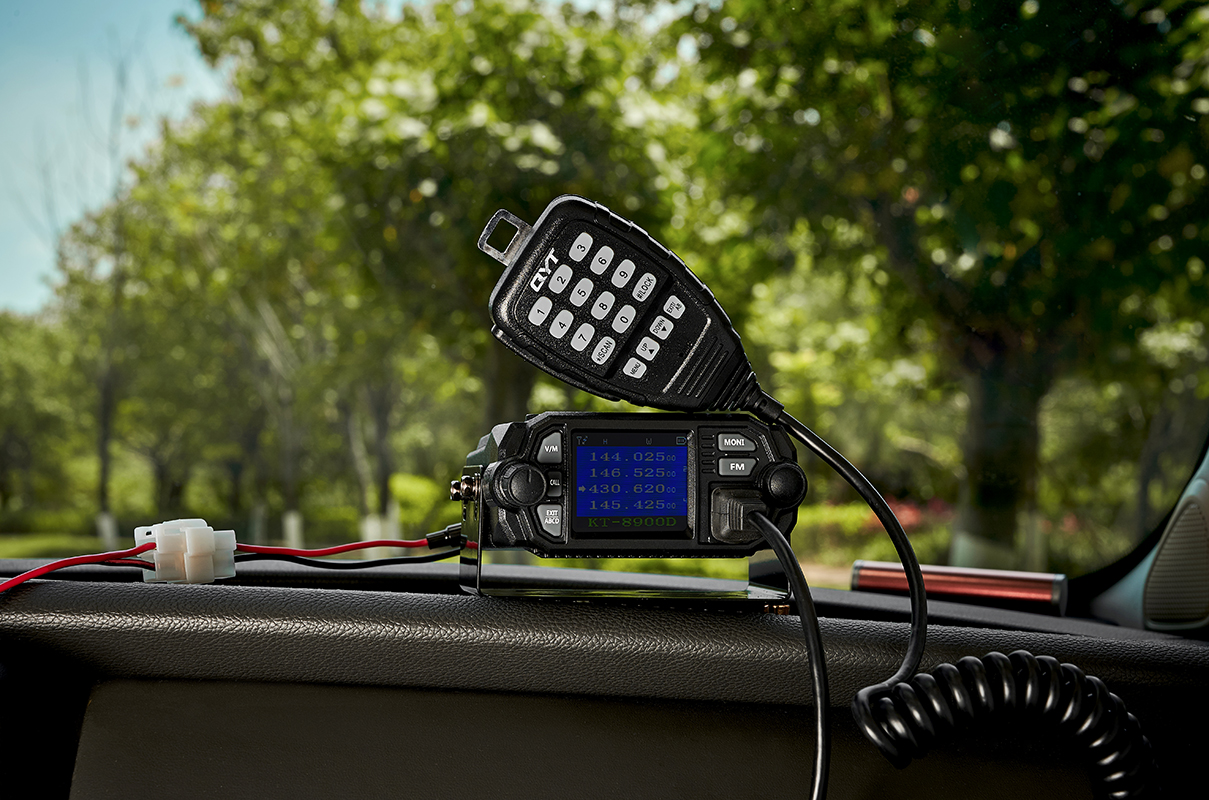 Как превратить версию QYT KT-8900D GMRS в QUAD BAND